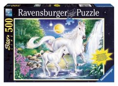 Ravensburger 14947 - Idylle am Wasserfall, 500 Teile Starline Puzzle