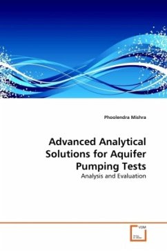 Advanced Analytical Solutions for Aquifer Pumping Tests - Mishra, Phoolendra