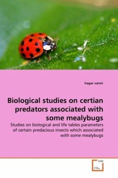 Biological studies on certian predators associated with some mealybugs