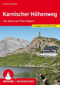 Rother Wanderführer Karnischer Höhenweg - Wecker, Evamaria
