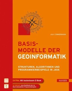 Basismodelle der Geoinformatik, m. 1 Buch, m. 1 E-Book - Zimmermann, Albert