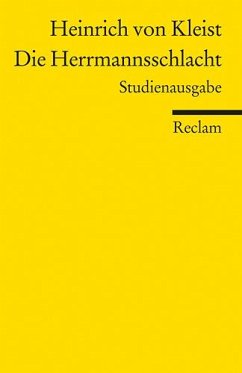 Die Herrmannsschlacht - Kleist, Heinrich von