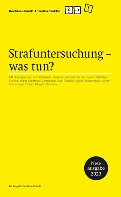 Strafuntersuchung ­ was tun?