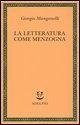 La letteratura come menzogna