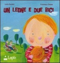 Un leone e due bici Un leone e due bici