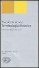 Cover Terminologia filosofica
