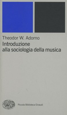 Cover Introduzione alla sociologia della musica