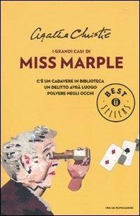 Cover I grandi casi di Miss Marple: C'è un cadavere in biblioteca-Un delitto avrà luogo-Polvere negli occhi