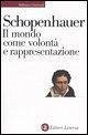 Cover Il mondo come volontà e rappresentazione