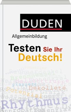 Cover Duden Allgemeinbildung - Testen Sie Ihr Deutsch!
