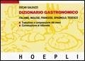 Dizionario gastronomico Cover Dizionario gastronomico