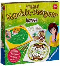 Ravensburger 29742 - Mandala-Designer: Horses, 2 in 1