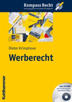 Werberecht, m. CD-ROM - Krimphove, Dieter