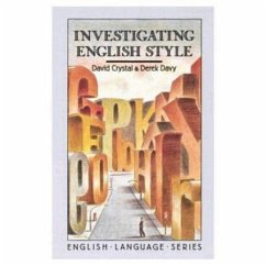 Investigating English Style - Crystal, David; Davy, Derek