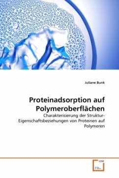 Proteinadsorption auf Polymeroberflächen - Bunk, Juliane