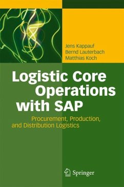 Logistic Core Operations with SAP - Kappauf, Jens;Lauterbach, Bernd;Koch, Matthias