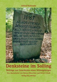 Denksteine im Solling - Blieschies, Hannes;Creydt, Detlef