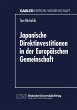 Japanische Direktinvestitionen in der... - Bild 1