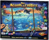 Schipper 609260531 - Am Korallenriff, MNZ, Malen nach Zahlen, 50 x 80 cm, Triptychon