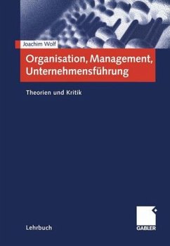 Organisation, Management, Unternehmensführung