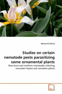 Studies on certain nematode pests parasitizing some ornamental plants