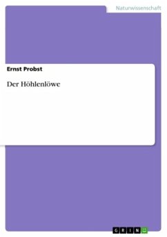 Der Höhlenlöwe - Probst, Ernst