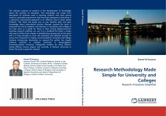 Research Methodology Made Simple for University and Colleges - Kasomo, Rt.Rev.Daniel W