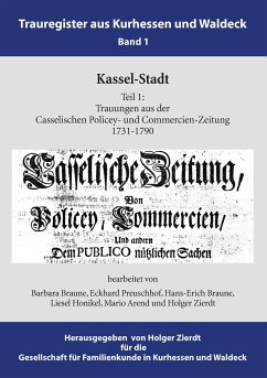 Kassel-Stadt - Braune, Barbara;Preuschhof, Eckhard;Braune, Hans-Erich