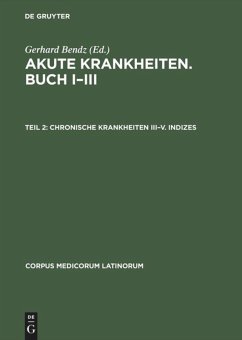 Chronische Krankheiten III¿V. Indizes