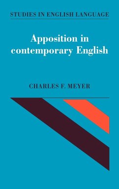 Apposition in Contemporary Eng - Meyer, Charles F.