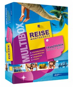 Cover Multibox Reisewortschatz Französisch, m. 4 Audio-CD, m. 1 Buch, m. 800 Beilage, m. 1 Beilage