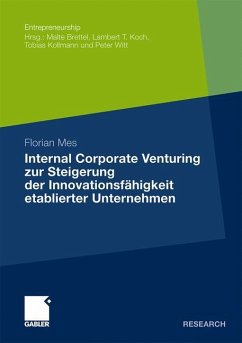 Internal Corporate Venturing zur Steigerung der Innovationsfähigkeit etablierter Unternehmen - Mes, Florian