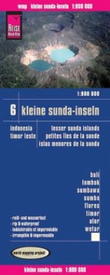 Cover Reise Know-How Landkarte Kleine Sunda-Inseln. Lesser Sunda Islands. Petites iles de la Sonde. Islas menores de la Sonda