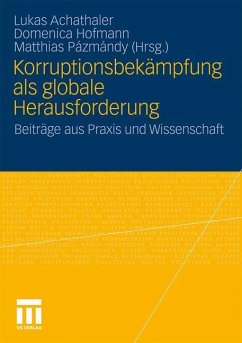 Korruptionsbekämpfung als globale Herausforderung