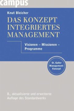 Das Konzept Integriertes Management - Bleicher, Knut