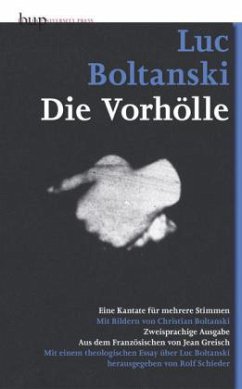 Die Vorhölle - Boltanski, Luc