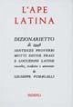Cover L' ape latina
