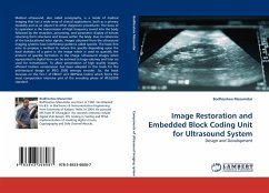 Image Restoration and Embedded Block Coding Unit for Ultrasound System