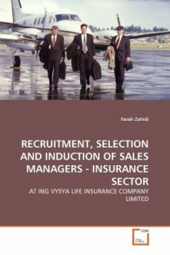 RECRUITMENT, SELECTION AND INDUCTION OF SALES MANAGERS - INSURANCE SECTOR