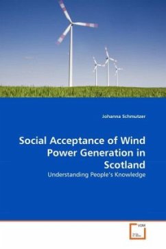 Social Acceptance of Wind Power Generation in Scotland