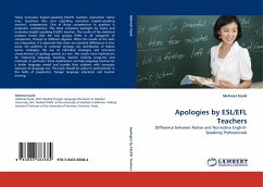 Apologies by ESL/EFL Teachers