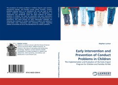 Early Intervention and Prevention of Conduct Problems in Children