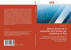 Mesure directe de la respiration de P.nautica par cytométrie en flux