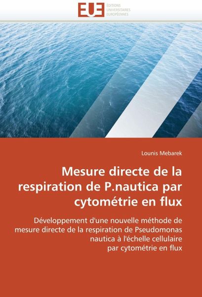 Mesure directe de la respiration de P.nautica par cytométrie en flux Mesure directe de la respiration de P.nautica par cytométrie en flux