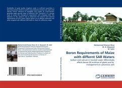 Boron Requirements of Maize with differnt SAR Waters