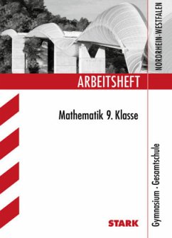 Cover Arbeitsheft Mathematik 9. Klasse, Gymnasium / Gesamtschule Nordrhein-Westfalen