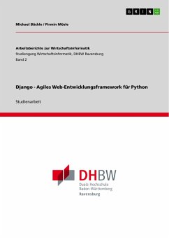 Django - Agiles Web-Entwicklungsframework für Python