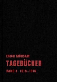 1915-1916 / Tagebücher 5 - Mühsam, Erich
