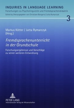 Cover Fremdsprachenunterricht in der Grundschule