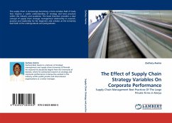 The Effect of Supply Chain Strategy Variables On Corporate Performance